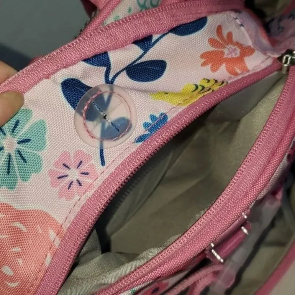 Pottery Barn Kids Backpack Mackenzie Pink Sasha's Garden Pink Girls Youth Floral